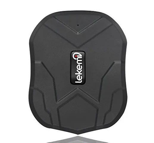LEKEMI Tracciatore di Posizione GPS per Auto / Veicoli Tramite App Gratuita, Magnete Poten...