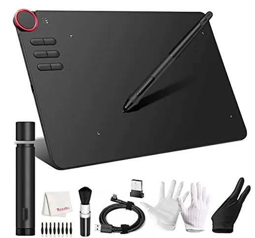 XP-Pen DECO-03 Bluetooth Graphics Tablet, Wireless, with Pen for Painting, Drawing and Pho...