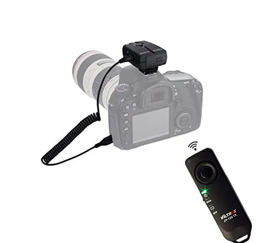 VILTROX JY-120-N3 - Trasmettitore wireless per fotocamera DSLR, 2,4 G, per Nikon D3300 D32...