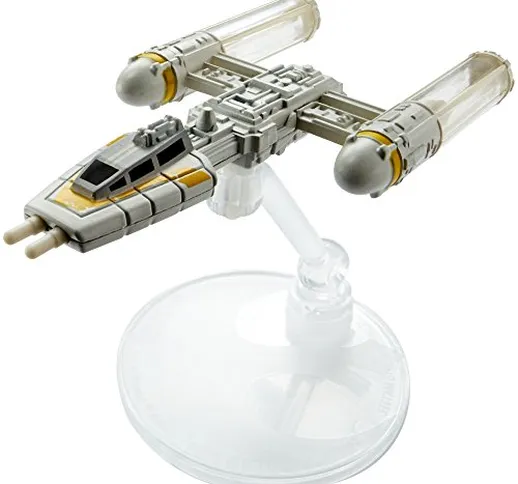 Star Wars Hot Wheels DXX54 Rouge One Raumschiff - Y-Wing Fighter (Gold Leader)