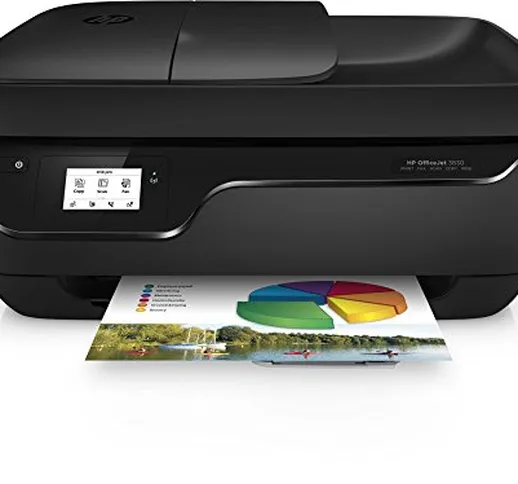 HP Officejet 3830 All-in-One Stampante multifunzione a getto di inchiostro (A4, stampante,...