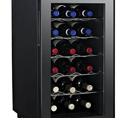 DCG MF48A FRIGOCANTINA CANTINETTA VINO MINIFRIGO CANTINA ELETTRICA 18 BOTTIGLIE 48 LT