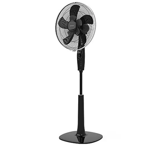 Cecotec Ventilatore a piantana EnergySilence 1020 ExtremeFlow. 10 pale (40Cm), 6 velocità,...