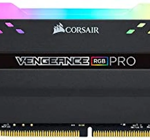 Corsair Vengeance PRO RGB modulo da 16 GB (1 x 16 GB) DDR4 3600 (PC4-28800) C18 1,35 V, ot...
