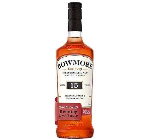 Bowmore Darkest - Whisky, 15 Anni, 70 cl