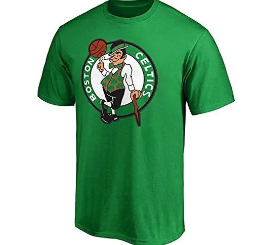 T-Shirt NBA Nuovo Mezza Manica Boston Celtics Primavera E L'Estate Top Outdoor Abbigliamen...