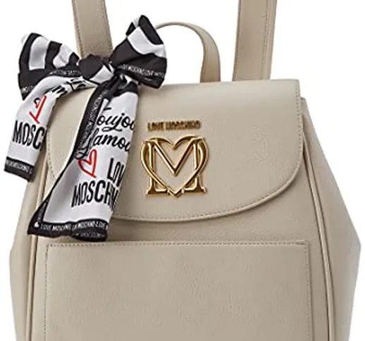 Love Moschino, Borsa a Spalla da Donna, Pre Collezione Autunno Inverno 2021, Bianco, U