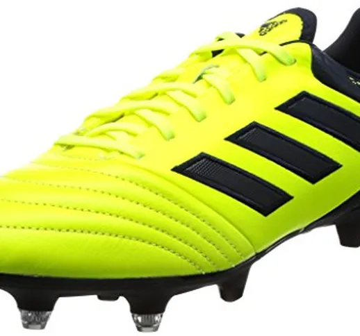 adidas Copa 72 SG, Scarpe da Calcio Uomo, Giallo (Solar Yellow/Legend Ink/Legend Ink), 44...