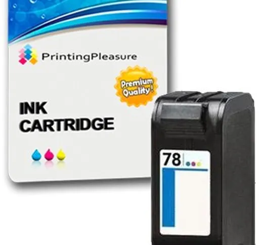 Printing Pleasure COLORE Cartuccia d'inchiostro compatibile per HP Copier 180 280 Deskjet...