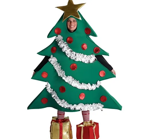 Costume per albero di Natale, per bambini, adulti, per feste, feste e feste Disney, con al...