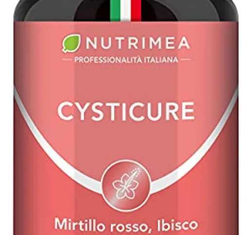 CYSTICURE NUTRIMEA | Con Estratto Naturale di MIRTILLO ROSSO, IBISCO e D-MANNOSIO | Comfor...