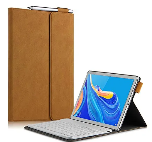 BlinkCat Custodia Tastiera per Huawei MediaPad T5 10 Pollice, Cover Sottile Leggera con Ma...