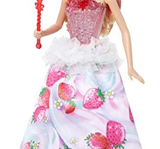 Barbie Principessa Regno delle Caramelle, DYX28, Modelli/Colori Assortiti, 1 Pezzo