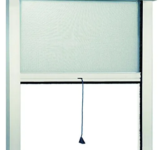 Irs 75560 Zanzariere Sottili Verticale, 100 x 250 cm, Bianco