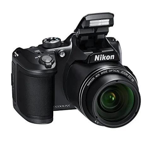 Nikon Coolpix B500 Fotocamera Digitale Compatta, 16 Megapixel, Zoom 40X, ISO 125 - 6.400,...