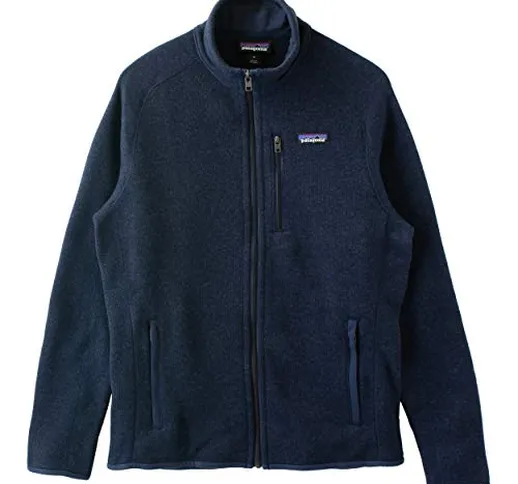 Patagonia Better Sweater, Giacca di Vello Uomo, Blu (New Navy), L