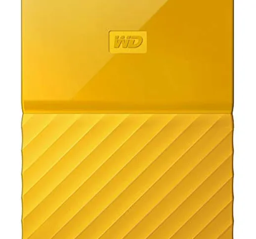 Western Digital My Passport Hard Disk Esterno Portatile, USB 3.0, Software di Backup Autom...