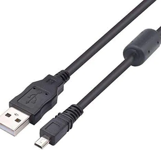 NAOGUNH -UC-E6 Cavo USB di ricambio della fotocamera UC-E16 UC-E17 cavo di trasferimento c...