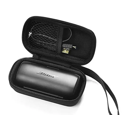 Flycoo custodia rigida per cuffie Bose SoundSport Free  portatile, borsa di protezione ant...