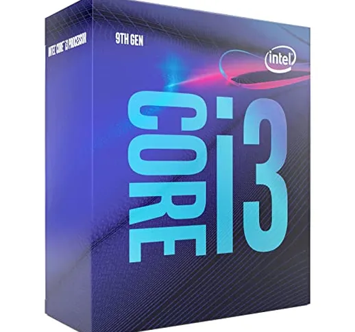 Processore Intel Core i39100 3,6 GHz (Coffee Lake) Sockel 1151 Boxed