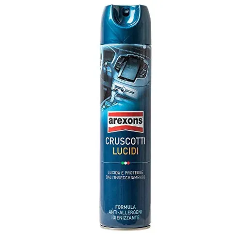 Arexons 8310 Bomboletta Spray Smash Cruscotti, Trasparente, 600 ml