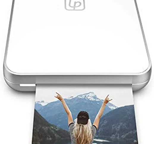 Lifeprint Stampante Ultra Slim | Stampante istantanea Portatile Bluetooth per Foto, Video...