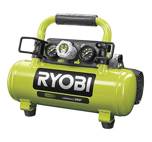Compressore per serbatoi RYOBI 18V One Plus - 4L - Senza batteria e caricabatterie R18AC-0