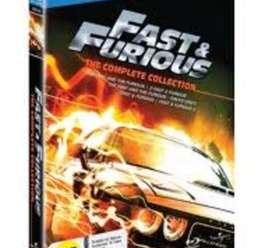 fast & furious the complete collection (blu-ray) box set