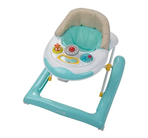 Safety 1St Bolid Girello Bambino Primi Passi per bambini da 6 mesi a 12 kg, Piano Gioco co...