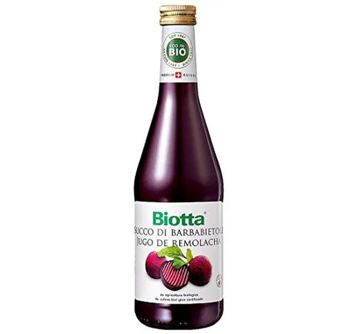 Fior Di Loto Biotta - Succo di Barbabietola Bio Senza Sale Aggiunto, 500ml