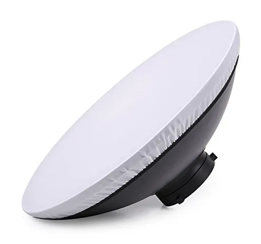 Docooler 41cm Bowens Beauty Dish, Riflettore Diffusore Flash per Godox YongNuo Neweer Stud...