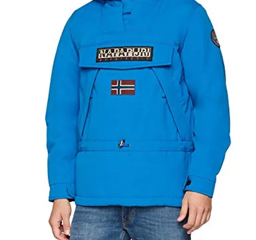 NAPAPIJRI Skidoo, Giacca, Blu (Plastic B56), Medium Uomo