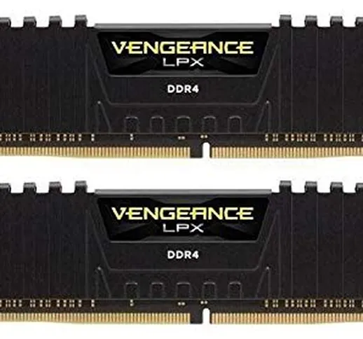 Corsair Vengeance CMK32GX4M2B3000C15 LPX Memorie per Desktop a Elevate Prestazioni, 32 GB...