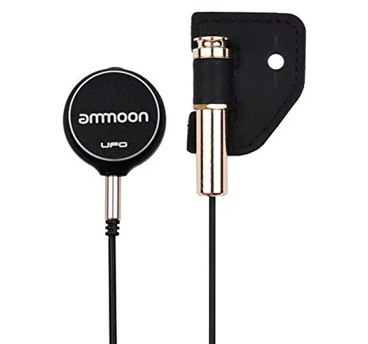 ammoon Pickup Piezo Chitarra Trasduttore per Chitarra per Chitarra Acustica Ukulele Violin...