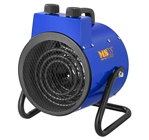 MSW Generatore di Aria Calda Elettrico MSW-TTEH-3000 (3.000 W, Funzione di raffreddamento,...