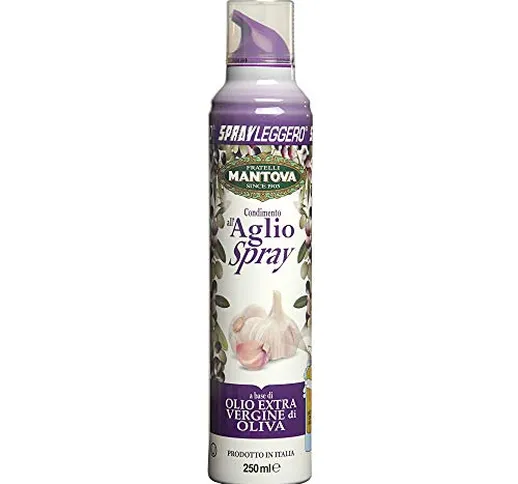 Condimento all'Aglio in Olio di Extra Vergine di Oliva 250 ml