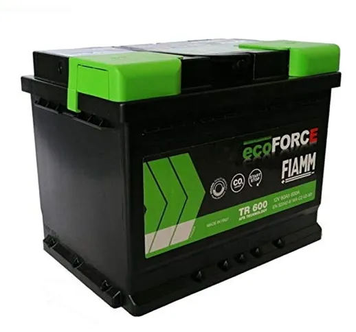 BATTERIA AUTO FIAMM TR600 ecoFORCE AFB START&STOP 60AH 600A