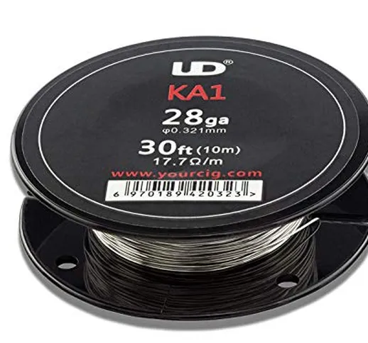 UD Youde Bobina di filo Kanthal A1, 10 metri, 28 AWG/0,321 mm