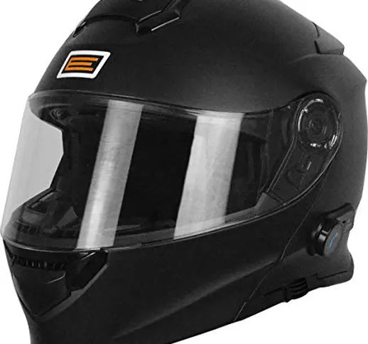Origine Helmets 204271720100004 Delta Solid Matt Casco Apribile con Bluetooth Integrato, N...