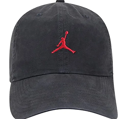 Nike Jordan H86 Jwashed Cappellino Black/Gym Red One Size