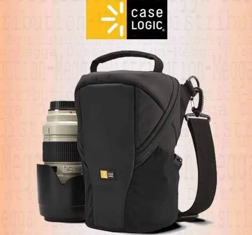 Case Logic Luminosity DSLR Lens Exchange morbido imbottito protettivo impermeabile borsa p...