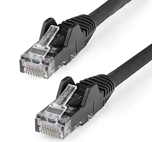 StarTech.com Cavo Ethernet CAT6 5m - Cavo rete Lan RJ45 10 Gigabit 100W PoE - Cavo dati/pa...
