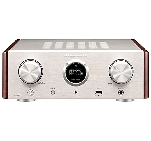 Amplificatore Marantz HD-AMP 1/N1SG Premium con convertitore audio/digitale, 2 da 70 W, co...