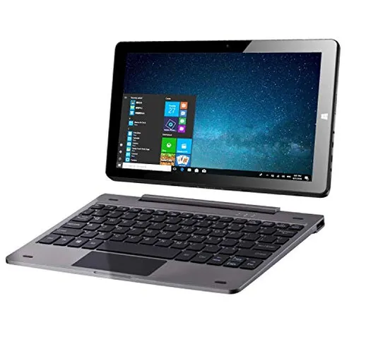 10.1 Windows 10 Tablet PC 2 in 1 laptop touchscreen, Intel Quad core 1,44 Ghz / 4 GB RAM +...