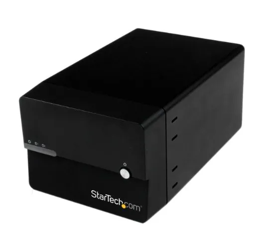 Startech.Com Box Raid Esterno per Due Dischi Rigidi Sata Iii 3.5" USB 3.0/Esata con Uasp e...