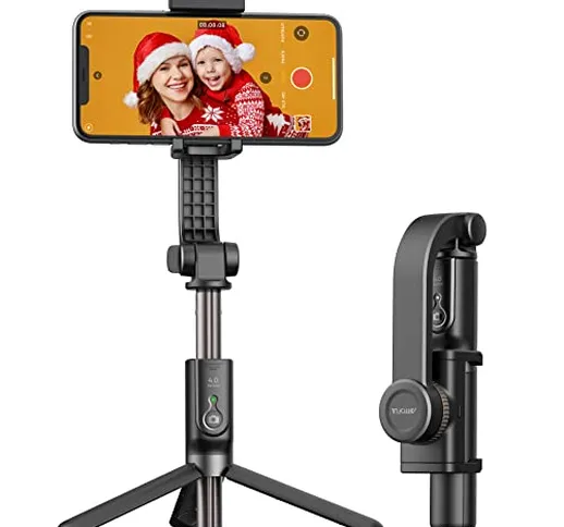 ARTOFUL Gimbal Smartphone Bastone Selfie 1 Assi Stabilizzatore per Vlog Youtuber con Telec...