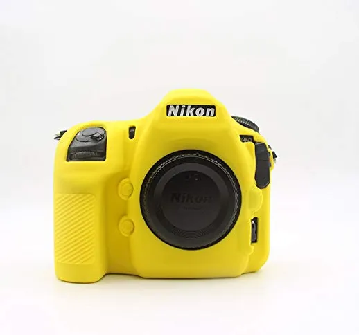 Zakao - Custodia protettiva per fotocamera digitale Nikon D750, in morbido silicone, legge...