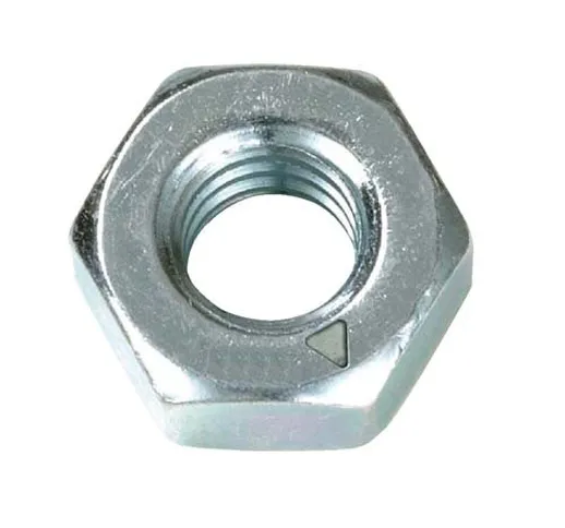Dadi esagonali metrici M14 14 mm, in acciaio zincato di grado 8, confezione da 10