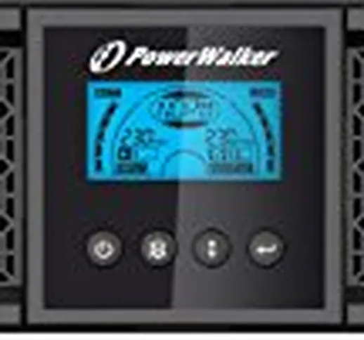 PowerWalker VI 3000RT LCD gruppo di continuità (UPS) 3000 VA 9 presa(e) AC