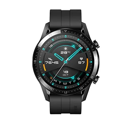 HUAWEI Smartwatch Watch GT 2 (46 mm), durata della batteria di 2 settimane, GPS integrato,...